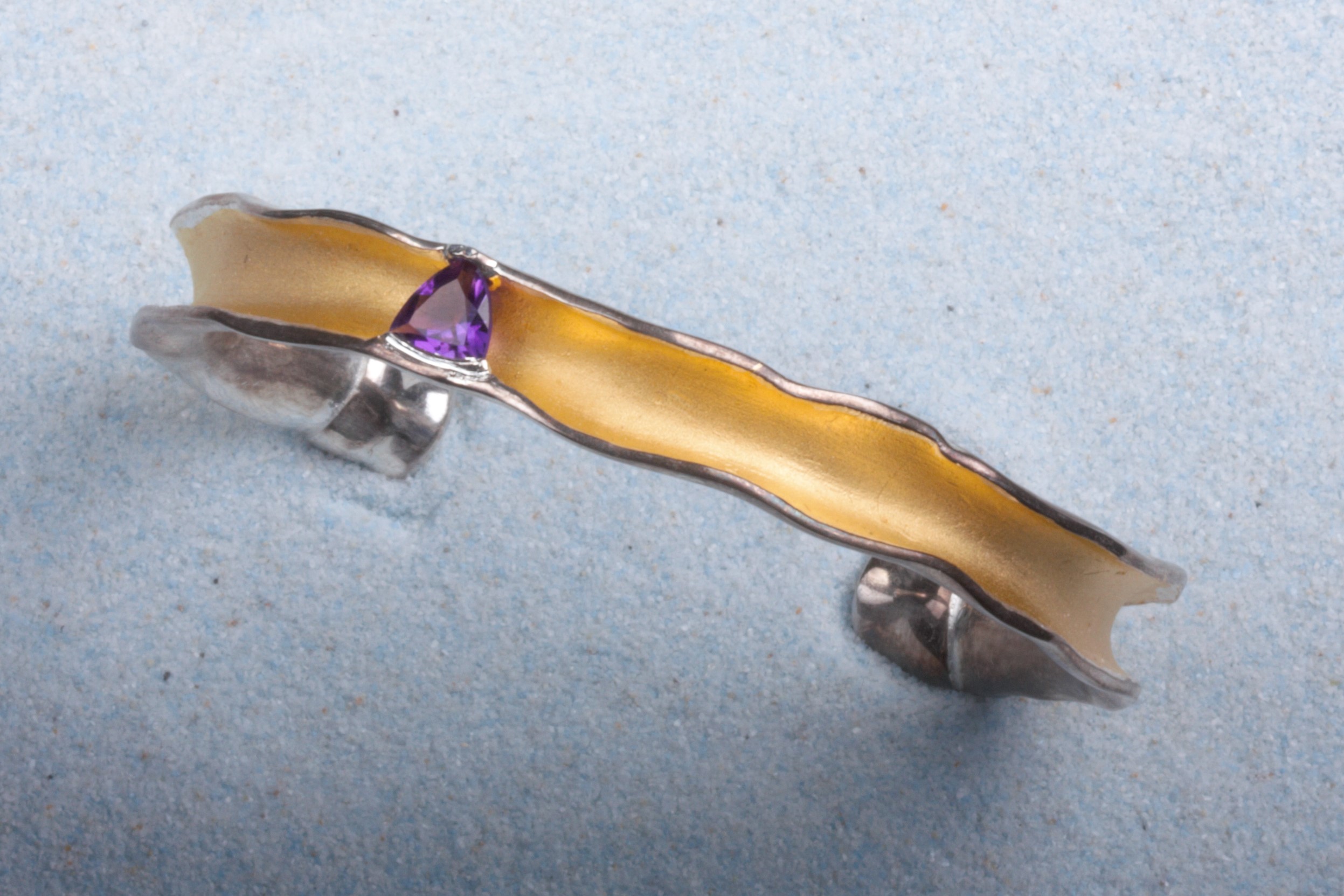 wavey bracelets amethyst