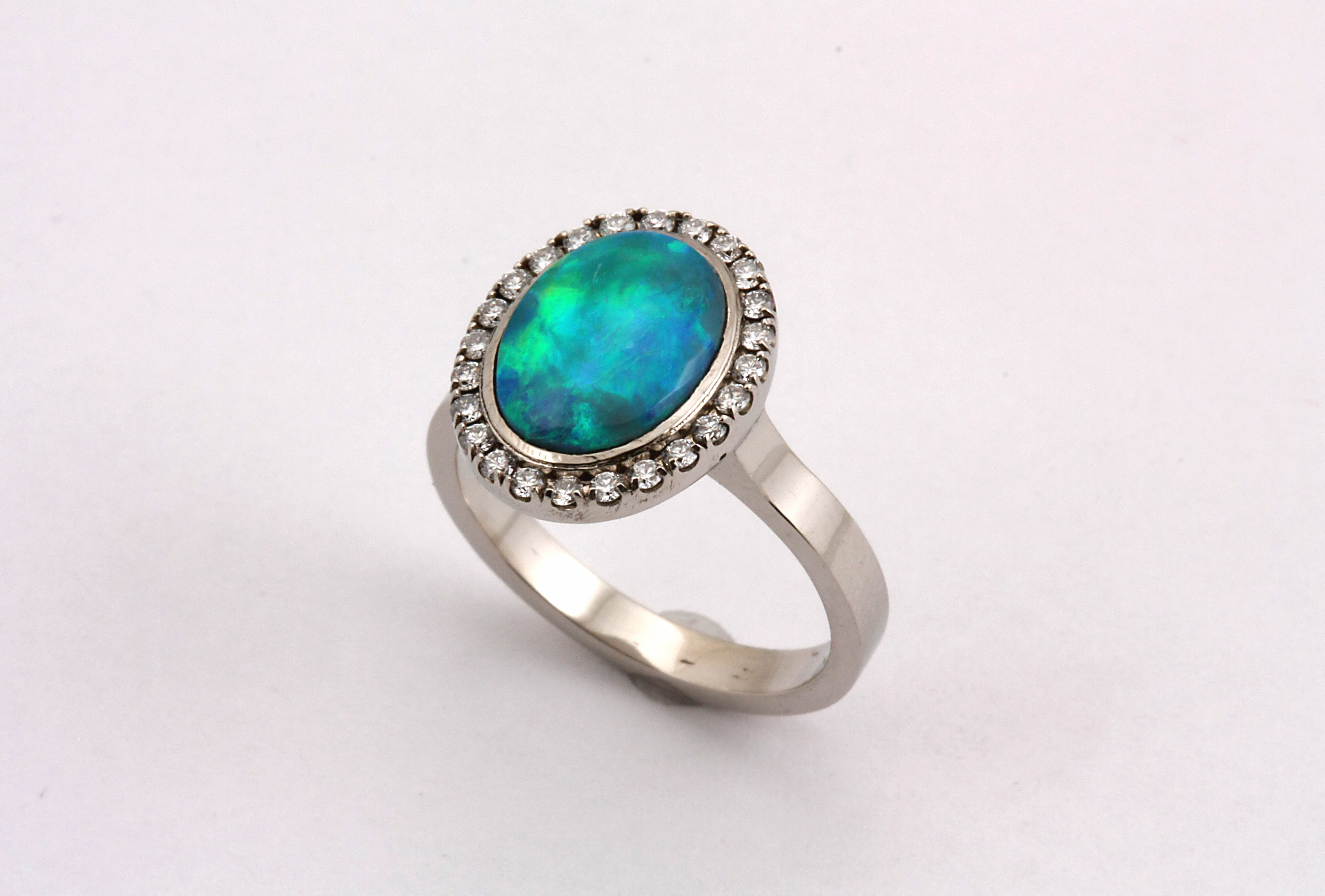 ring large opal